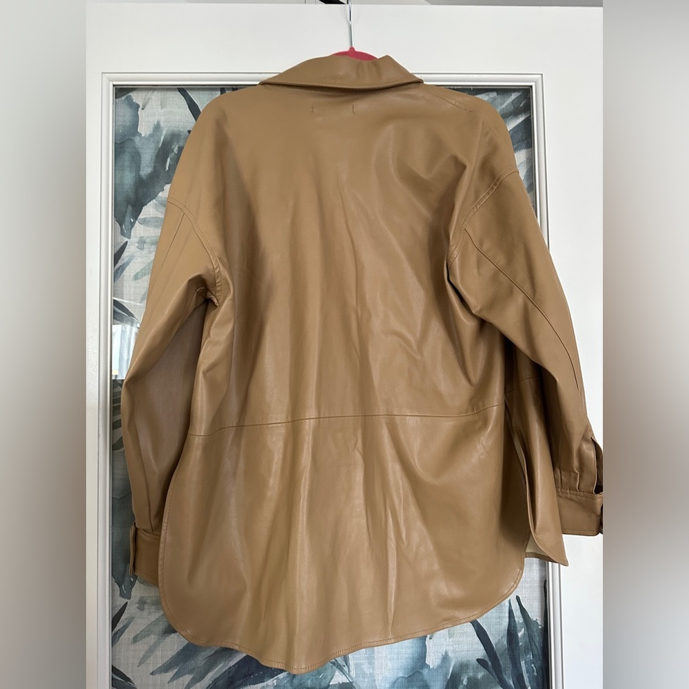 Leather Fall jacket❤️oversize - Picture 4 of 6